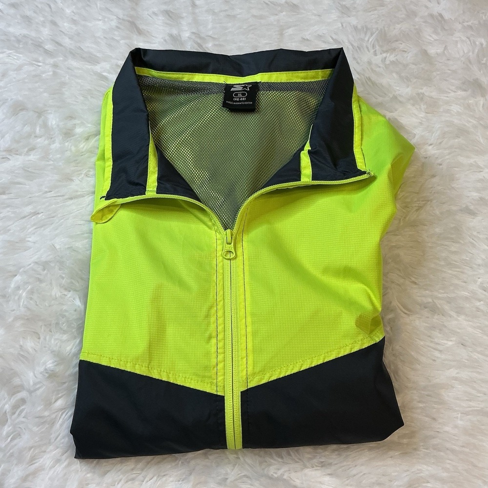 Starter‎ Woven Track Jacket Unisex Size Xl Reflective Long sleeve New With Tags